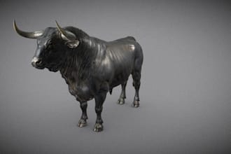 create 3d model ready to print, 3d character, bust, jewelry, sculpting, rigging