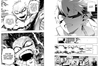 draw anime manga art manga page illustration storyboard scene comic manga artist