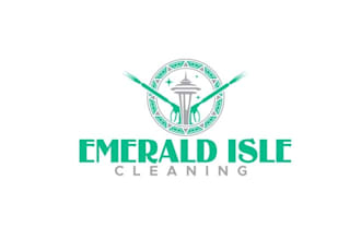 design flawless edgy cleaning company logo