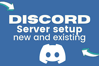 setup new or existing discord server