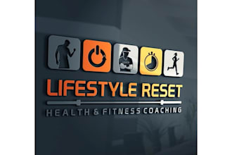 design significant health fitness coaching logo