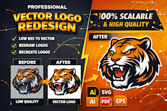 do vector tracing for your logo