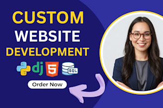 build full stack django web application development and deployment