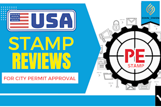 do pe stamp licensed structural design structural engineer drawings, city permit