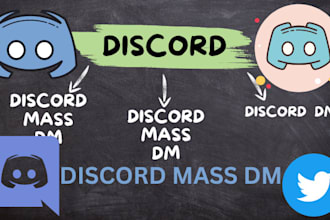 discord mass dm, to get more conversation, twitter mass dm telegram mass dm