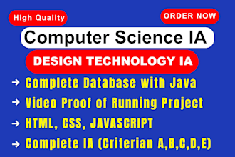 do urgent design technology ia and ib computer science ia, cs ia, dt ia