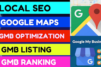 optimize your google my business for top local SEO, gmb listing and gmb ranking