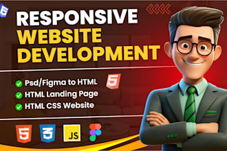 be HTML CSS static website maker or frontend web developer