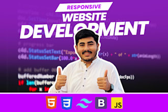 be HTML CSS static website maker or frontend web developer