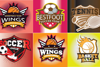 design logo for sports events and powerful sports