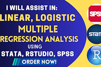 do linear, multiple and logistic regression analysis using python, r and excel