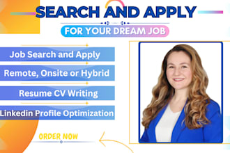 search and apply for remote, onsite jobs, company research, 100 job application