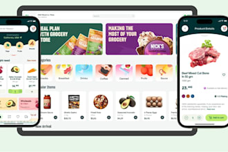 build restaurant app, food delivery app, online ordering app, grocery delivery