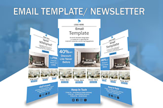 design a clean mailchimp email template