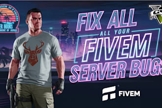fix simple and complex bugs, errors and crashes in your fivem server