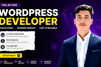 be your wordpress developer, fix wordpress errors, ecommerce store woo commerce