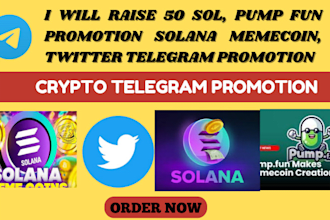 target 70m investor memecoin token sales, telegram promotion, pump fun promotion
