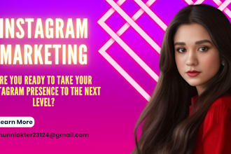 be your instagram organic marketing manager