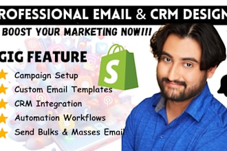 design mailchimp template email campagin newsletter email marketing klaviyo