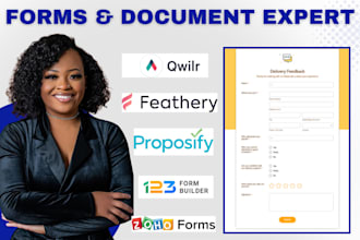 design professional proposify qwilr forms 123 form builder feathery zoho forms