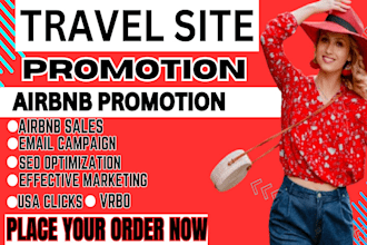 do effective travel site promotion boost airbnb listing with SEO, hotel bookings