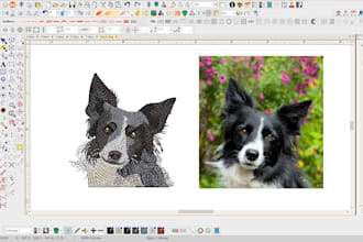 digitize your cat, dog, or pet embroidery file within hour