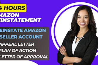 amazon reinstatement account reactivation, fix section 3 amazon appeal letter
