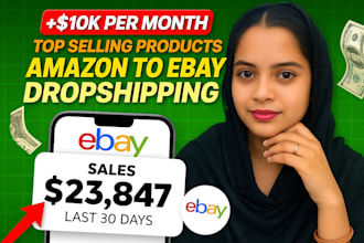 do amazon to ebay dropshipping top listings