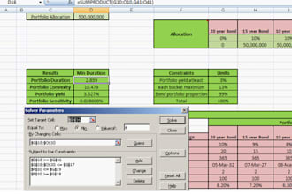 model a problem in excel solver