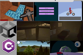 develop any unity games
