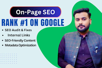 optimize on page SEO for shopify wordpress magento wix sites