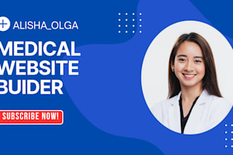 develop an online medical appointment booking website, wellness blog, clinic web