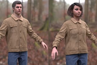 3d photorealistic human character hyper realistic metahuman avatar for animation