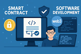 develop secure smart contracts and custom tokens erc20 bep20
