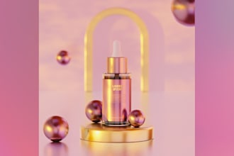 elevate your brand with professional 3d cosmetic mockups