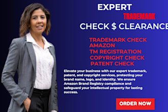 do trademark registration, attorney, renewal, search, copyright for amazon brand