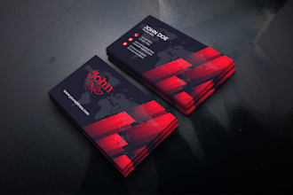 design a modern, luxury and professional business card