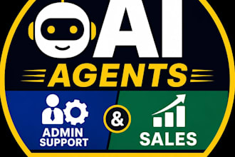 create ai agents for customer support and sales