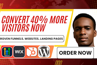do hubspot CRM automation build wix wordpress hostinger websites for businesses