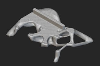 perform lightweighting by topology optimization