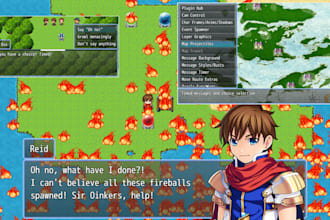 create rpg maker mv mz sprites, sv battle sprites, and custom plugins