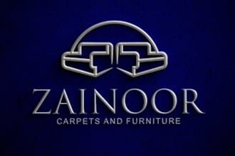 do furniture, craftsman, interior and building logo design