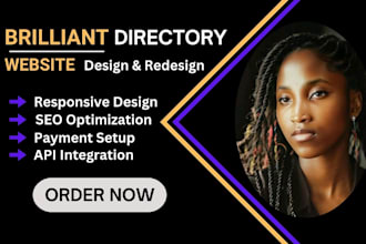 create professional brilliant directory website web listing directory