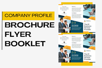 design digital company profile proposal brochure booklet, annual report, catalog