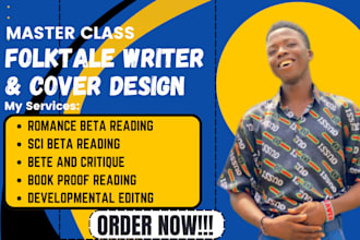 write morals novels and short folktales story to teach lesson