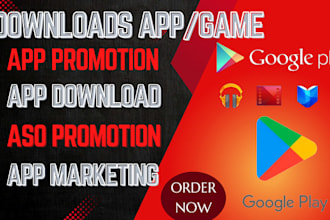 aso mobile app promotion or android game marketing