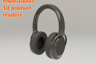 create professional 3d product renders