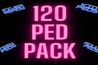 supply you with the best custom ped pack for fivem