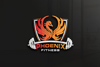 develop modern fitness logo design for gym and personal trainers