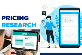 do market research and pricing research for your business reports